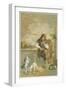 Scene from Robinson Crusoe by Daniel Defoe, 1892-John Dawson Watson-Framed Giclee Print