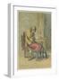 Scene from Robinson Crusoe by Daniel Defoe, 1892-John Dawson Watson-Framed Giclee Print