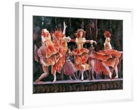 Scene from Romeo and Juliet, Royal Ballet, Covent Garden-Gareth Lloyd Ball-Framed Giclee Print