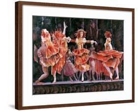 Scene from Romeo and Juliet, Royal Ballet, Covent Garden-Gareth Lloyd Ball-Framed Giclee Print