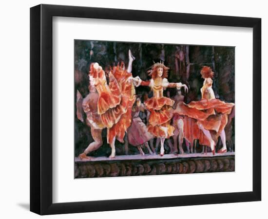 Scene from Romeo and Juliet, Royal Ballet, Covent Garden-Gareth Lloyd Ball-Framed Giclee Print