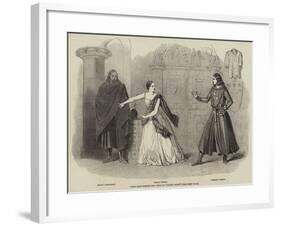 Scene from Rossini's New Opera of Robert Bruce-null-Framed Giclee Print