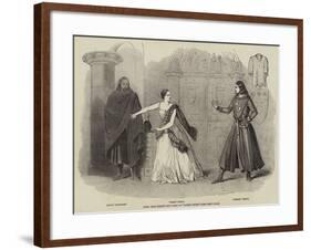 Scene from Rossini's New Opera of Robert Bruce-null-Framed Giclee Print