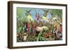 Scene from Shakespeare's a Midsummer Night's Dream, C1858-null-Framed Giclee Print