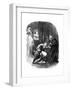 Scene from Shakespeare's Hamlet, 19th Century-null-Framed Giclee Print