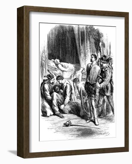 Scene from Shakespeare's Othello, 19th Century-null-Framed Giclee Print