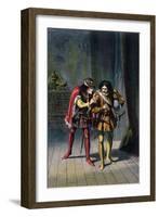 Scene from Shakespeare's Richard Iii, C1858-Robert Dudley-Framed Giclee Print