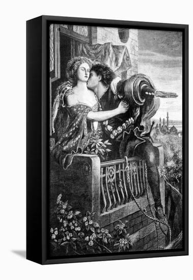 Scene from Shakespeare's Romeo and Juliet, C1860S-Ford Madox Brown-Framed Stretched Canvas