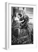 Scene from Shakespeare's Romeo and Juliet, C1860S-Ford Madox Brown-Framed Giclee Print