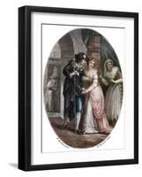 Scene from Shakespeare's Romeo and Juliet-Francesco Bartolozzi-Framed Giclee Print