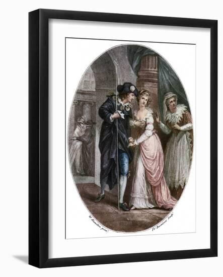 Scene from Shakespeare's Romeo and Juliet-Francesco Bartolozzi-Framed Giclee Print