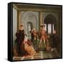 Scene from Shakespeare's the Taming of the Shrew (Katharina and Petruchio), 1809 (Oil on Canvas)-Washington Allston-Framed Stretched Canvas