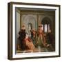 Scene from Shakespeare's the Taming of the Shrew (Katharina and Petruchio), 1809 (Oil on Canvas)-Washington Allston-Framed Giclee Print