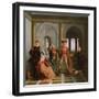 Scene from Shakespeare's the Taming of the Shrew (Katharina and Petruchio), 1809 (Oil on Canvas)-Washington Allston-Framed Giclee Print