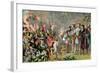 Scene from Shakespeare's the Tempest, 1856-1858-Robert Dudley-Framed Giclee Print