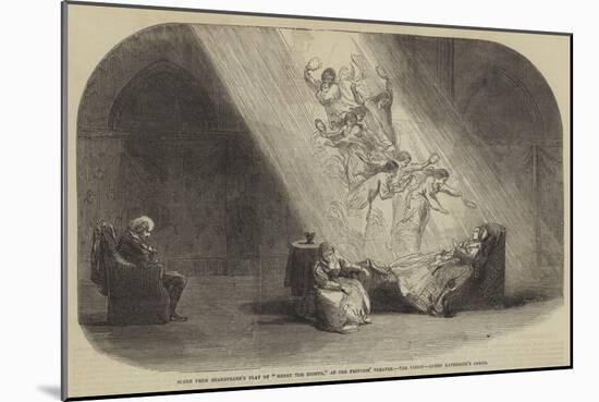 Scene from Shakspeare's Play of Henry the Eighth-null-Mounted Giclee Print