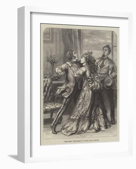 Scene from Shilly-Shally, at the Gaiety Theatre-David Henry Friston-Framed Giclee Print