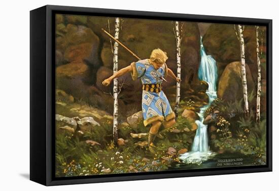 Scene from Siegfried-null-Framed Stretched Canvas