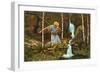 Scene from Siegfried-null-Framed Art Print