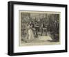 Scene from Signor Tito Mattei's New Opera, Maria Di Gand, at Her Majesty's Theatre-Charles Joseph Staniland-Framed Giclee Print