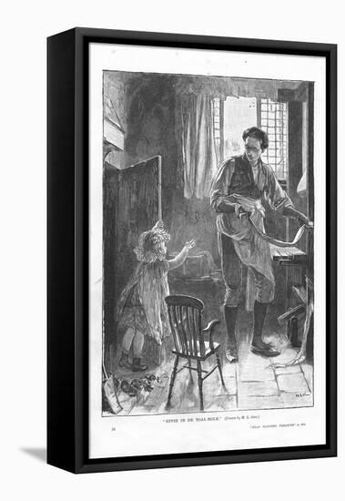 Scene from Silas Marner by George Eliot, 1882-Mary L Gow-Framed Stretched Canvas