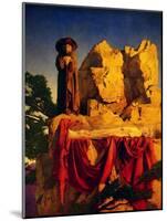 Scene from Snow White-Maxfield Parrish-Mounted Art Print