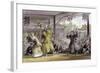 Scene from Spectacle Sun Moon-Thomas Allom-Framed Art Print