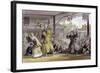 Scene from Spectacle Sun Moon-Thomas Allom-Framed Art Print