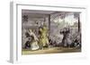 Scene from Spectacle Sun Moon-Thomas Allom-Framed Art Print