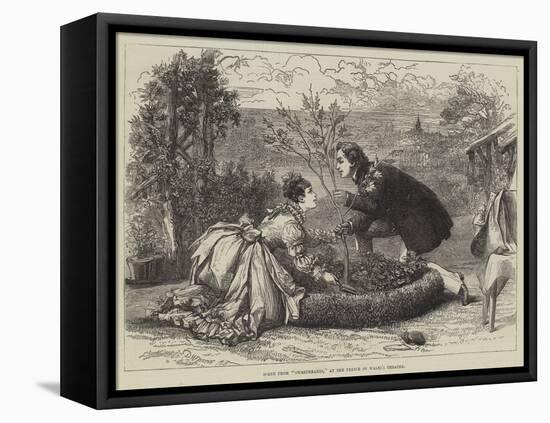 Scene from Sweethearts, at the Prince of Wales's Theatre-David Henry Friston-Framed Stretched Canvas