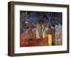Scene from Tahitian Life, 1896-Paul Gauguin-Framed Giclee Print