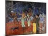 Scene from Tahitian Life, 1896-Paul Gauguin-Mounted Giclee Print