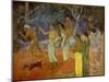 Scene from Tahitian Life, 1896-Paul Gauguin-Mounted Giclee Print