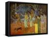 Scene from Tahitian Life, 1896-Paul Gauguin-Framed Stretched Canvas