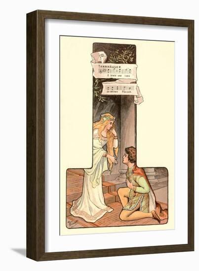 Scene from Tannhauser-null-Framed Art Print