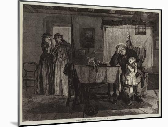Scene from Tennyson's 'Dora'-Alexander Hohenlohe Burr-Mounted Giclee Print