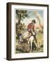 Scene from the Adventures of Baron Munchausen by Rudolph Erich Raspe, C1850-null-Framed Giclee Print