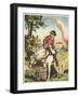 Scene from the Adventures of Baron Munchausen by Rudolph Erich Raspe, C1850-null-Framed Giclee Print