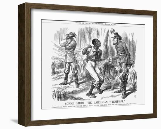 Scene from the American Tempest, 1863-null-Framed Giclee Print