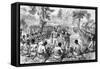 Scene from the Ashanti War -- Illus.-null-Framed Stretched Canvas