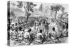 Scene from the Ashanti War -- Illus.-null-Stretched Canvas