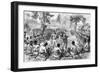 Scene from the Ashanti War -- Illus.-null-Framed Giclee Print