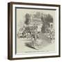 Scene from the Ballet of Robert and Bertrand, at Drury-Lane Theatre-null-Framed Giclee Print