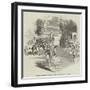 Scene from the Ballet of Robert and Bertrand, at Drury-Lane Theatre-null-Framed Giclee Print