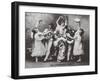 Scene from the Ballet Swan Lake, Mariinsky Theatre, 1895-null-Framed Giclee Print