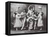 Scene from the Ballet Swan Lake, Mariinsky Theatre, 1895-null-Framed Stretched Canvas