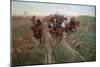 Scene from the Battle of Kuryuk-Dara in July 1854, 1900-Franz Roubaud-Mounted Giclee Print