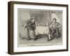 Scene from The Battle of Life, at the Lyceum Theatre-null-Framed Giclee Print