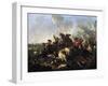 Scene from the Battle of Poltava-Alexander Von Kotzebue-Framed Giclee Print