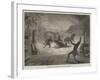 Scene from The Bells, at the Lyceum Theatre-null-Framed Giclee Print